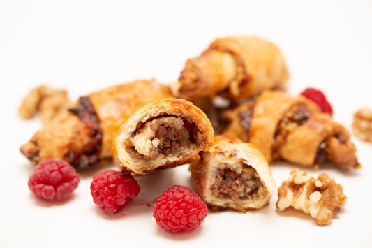 Raspberry Walnut Rugalech