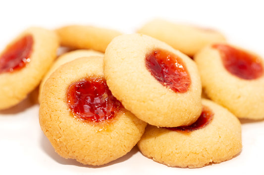 Strawberry pie cookies